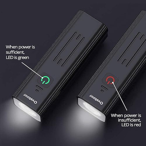 Miniatura 7 de Luz de bicicleta recargable USB de 1000 lúmenes, batería de 4000 mAh con función de banco de energía, faro delantero y trasero de bicicleta súper