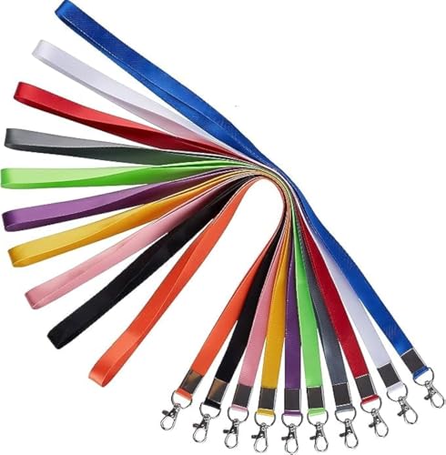 Image of 24mm or 1 inch thick Lanyards with Badge Clip