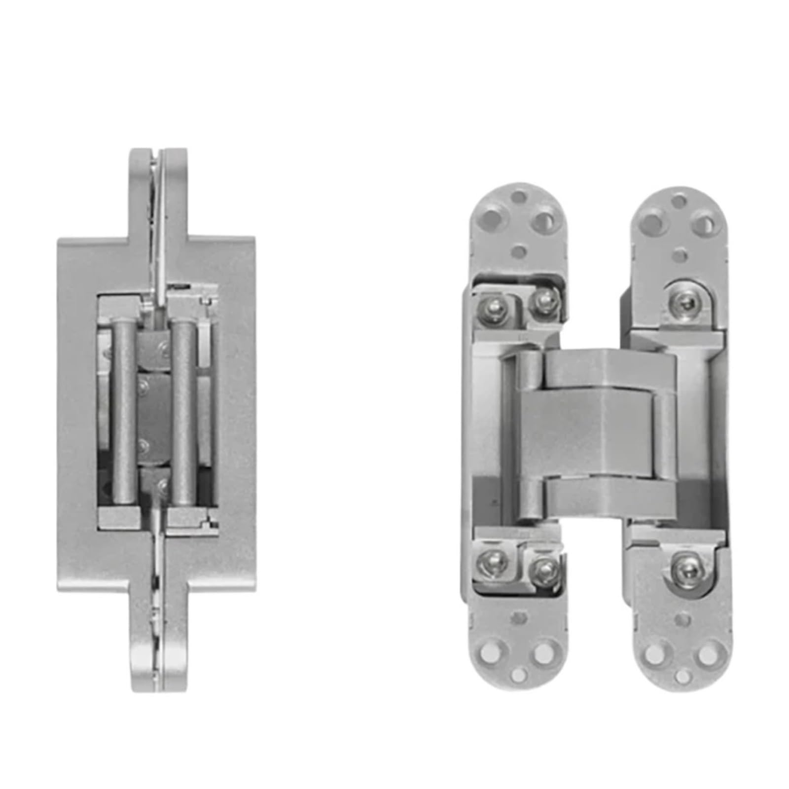 Charnière hydraulique invisible réglable 3D pour en finir avec les portes qui claquent