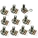 Aihasd 10PCS B500K 500K Ohm Adjustment Single Linear Rotary Taper Potentiometer Shaft 15mm PC Y günstig Kaufen-Aihasd 10PCS B500K 500K Ohm Adjustment Single Linear Rotary Taper Potentiometer Shaft 15mm