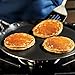 HexClad Hybrid Nonstick 12-Inch Griddle Pan, Stay-Cool Handle, Dishwasher-Friendly, Oven-Safe Up to 900°F, Induction Ready, Compatible with All Cooktops