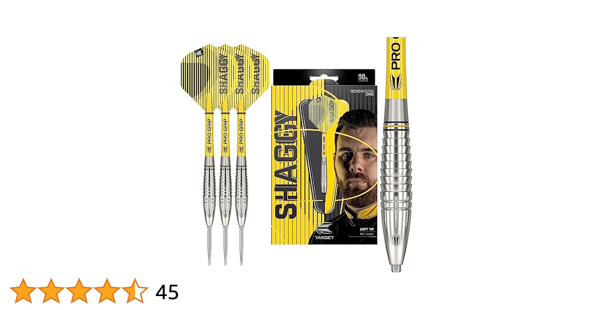 TARGET Darts Scott Williams G1 23G 90% Volfram Schweizisk Spets TARGET Darts Scott Williams G1 23G 90% Volfram Schweizisk Spets