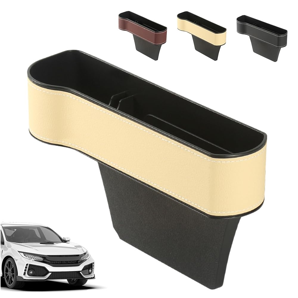 CHUOZI Car Seat Organizer, 2025 Multifunctional Gap Filler for Holding Phone, Sunglasses, Insert Organization Helps Reduce Distracted Driving (2 PCS Black)