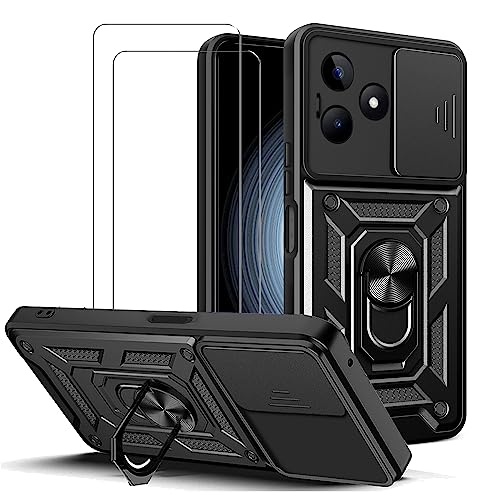 Coque Realme C53 militaire noire idéale pour le sport et les chantiers