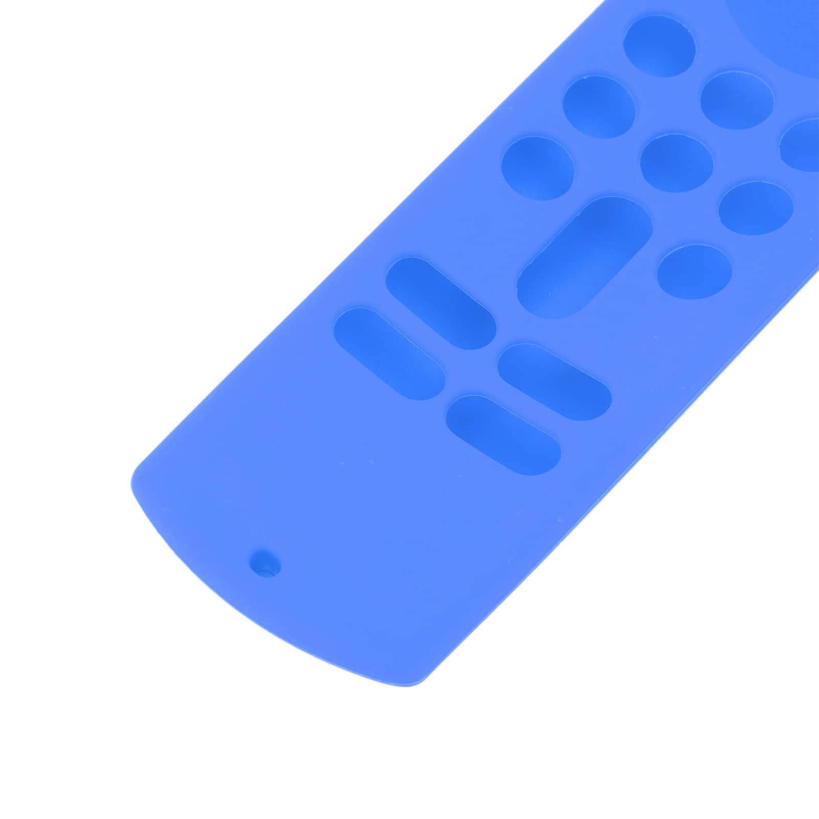 Funda Protectora para Fire TV Stick, Funda de Silicona Antideslizante para Mando a Distancia con Práctico Cordón, 3.ª Generación (Azul)
