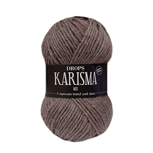 Karisma Garnstudio Drops laine 100% DK 55 beige brun