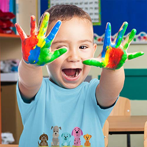 Toddler T-Shirt Dogs Dogs Puppy Family Dog Lover Pet Cotton Cute Boy & Girl Clothes Design Baby Funny Tee Lavender Design Only 2T2