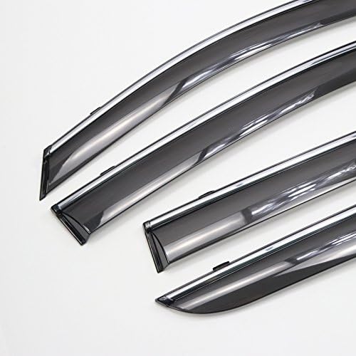 ITrims Car Accessories for Toyota C-HR 2016 2017 2018 2019 Visor Vent Window Sun Rain Guard Deflectors Shade