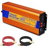 [Ampliamente utilizado] Salida de CA 220 V, compatible con el voltaje del hogar y adecuada para la mayoría de los electrodomésticos, como microondas, cafetera, TV, refrigerador, congelador, bomba de estanque, etc.