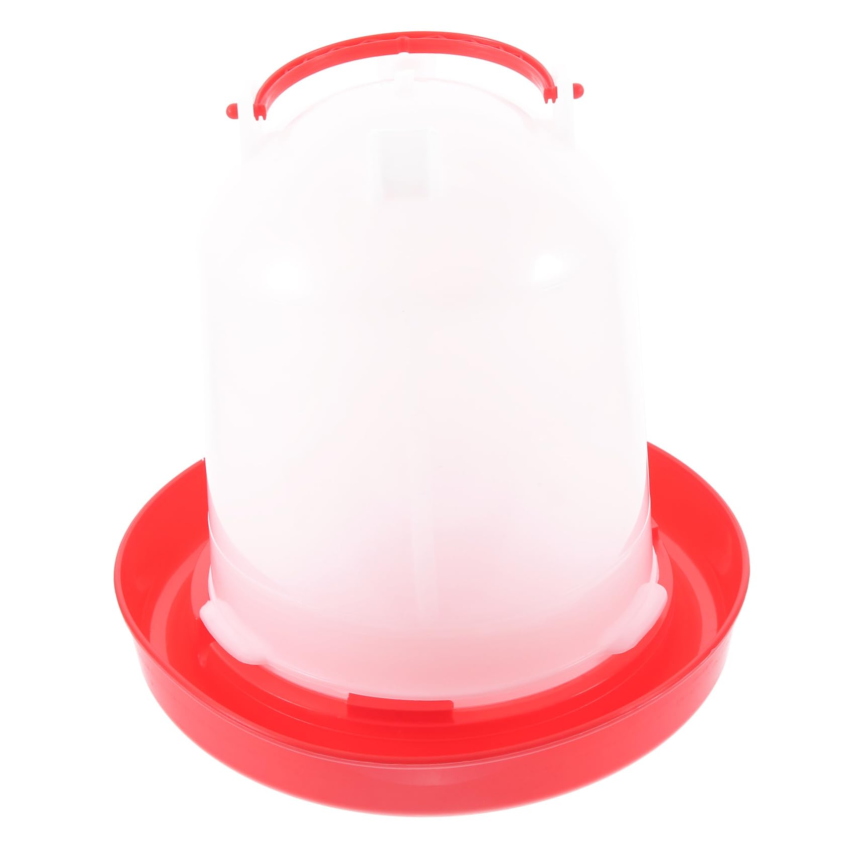 VICASKY 5l Capacity Poultry Water Dispenser Self Chicken Waterer for Hens Poultry Water Feeding Dispenser Tray for Chicken Pigeon Quail