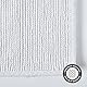 Homescapes Badematte WC Vorleger Spa Supreme 50 x 55 cm aus 100% Reiner Baumwolle weiß