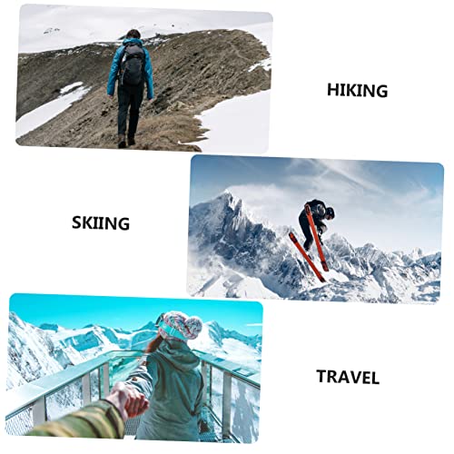 Hat Scarf Warm Keeping Hat and Neckerchief Knitted s for Men Black Cap Warm Scarf Men s3