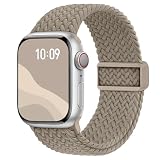 CCnutri コンパチブル Apple Watch バンド 編み込み ナイロン 38 40 41 42 44 45 46 49mm アップルウォッチ バンド ゴム 伸縮性 強力マグネットで外れにくい 蒸れにくい快適設計 調整簡単 スポーツ 通気 防汗 Ultra3 2 1 Series11 10 9 8 7 6 5 4 3 2 1 SEに対応