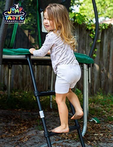 JumpTastic Trampoline Ladder/Universal Trampoline Accessories/for Kids with 3 Wide Skid-Proof Steps/Next Day Shipping