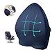 aag Memory Foam Lumbar Support Back Cushion,Ergonomic 3D Ventilative Mesh Lumbar Support Pillow,Orthopedic Design for Lower Back Pain Relief,Adjustable Straps for Car,Recliner or Office Chair