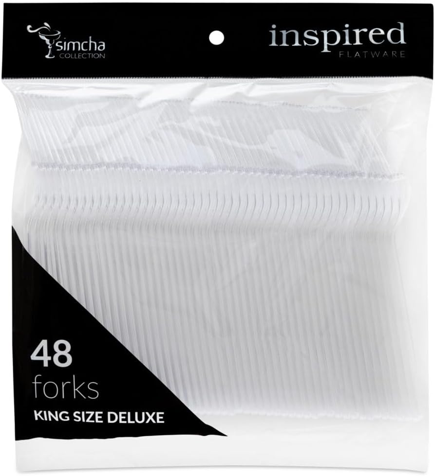 Clear Forks, Inspired King Deluxe, Case of 1152 (24 packs x 48)