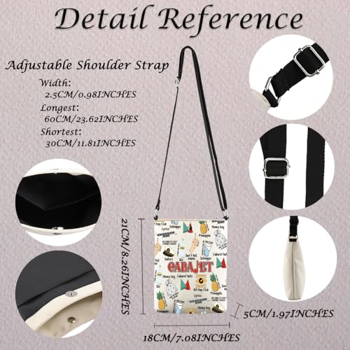 Musical Crossbody Bag Musical Lover Gift Theatre Fans Gift Musical Merchandise Drama Music Gift3