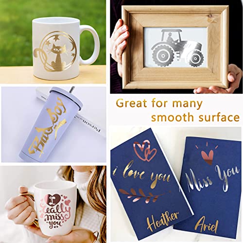 Prime Vinyl Brushed Gold Permanent Vinyl Roll, Gold Vinyl For Cricut - 12" X 10 Ft- Metallic Adhesive Vinyl For Silhouette Cameo, Decor Sticker, Cutting Machine, Home Decal #TOP5