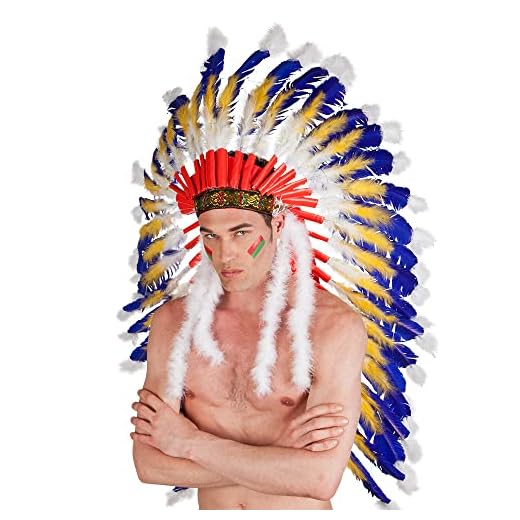 Boland Indios de Jefe de Joyas para Adultos