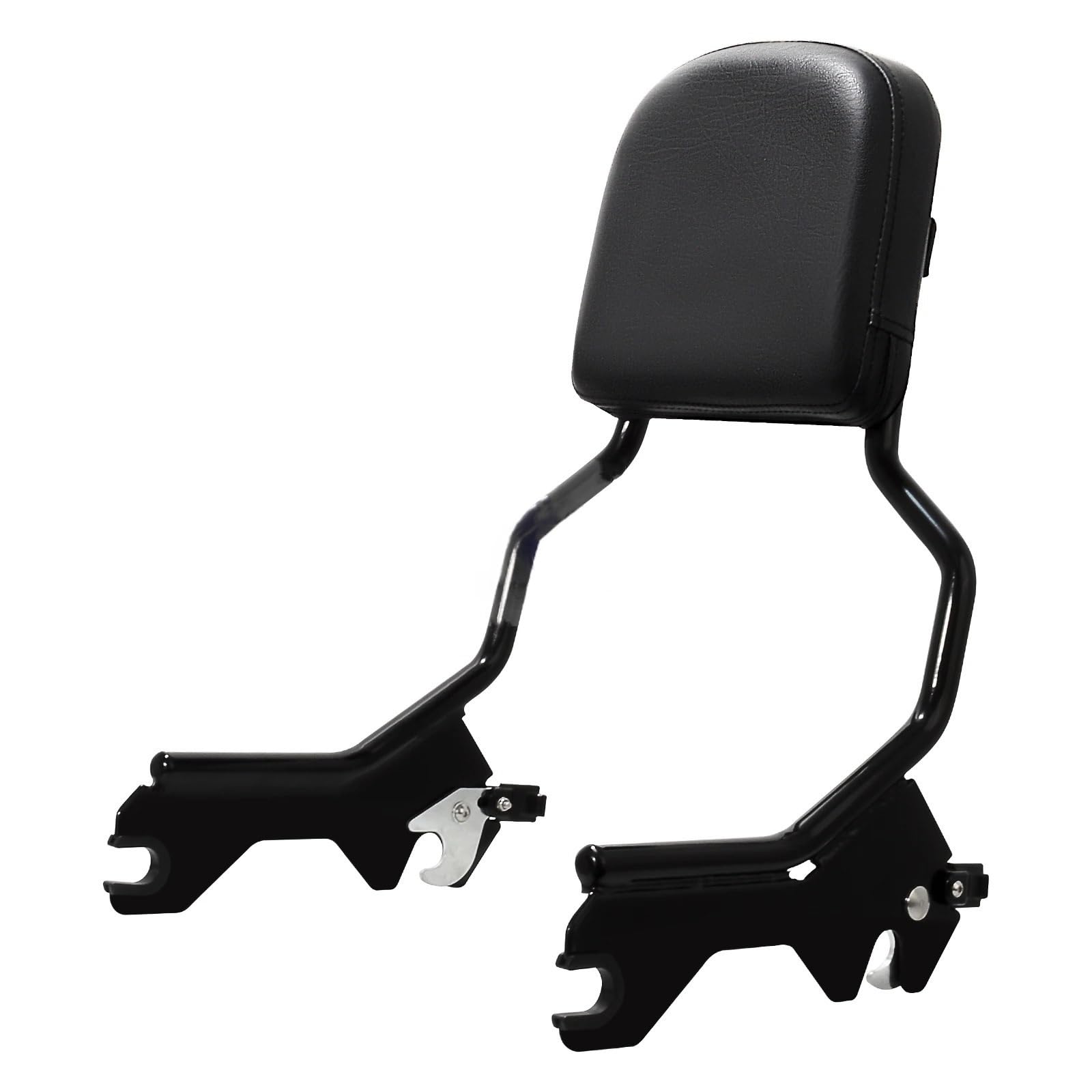 drążek Sissy z bagażnikiem Pasuje do Harley Softail Low Rider S ST 2018-2025 Sissy Bar oparcie Pad motocykle tylne wsparcie pasażera(Style B)