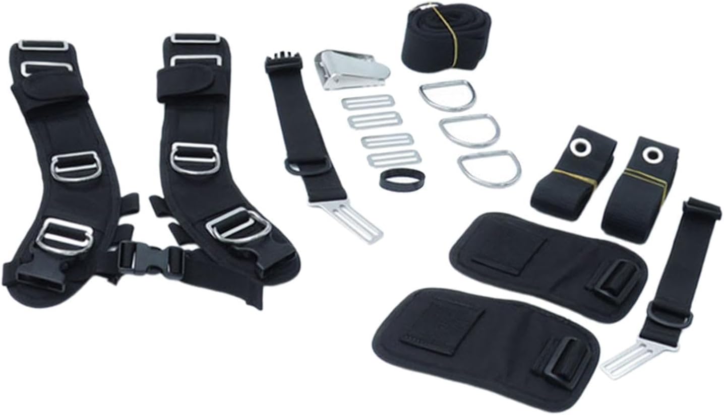 Diving Backplate Shoulder Pad Easy to Setup and Adjust Scuba Diving Bracket
