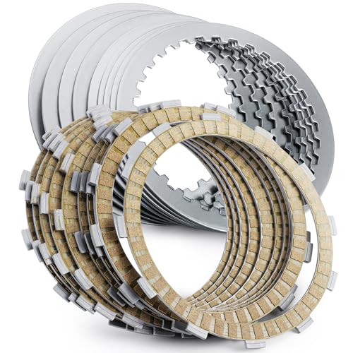 Twin Cam Extra Clutch Plates Friction Steel Clutch Kit Compatible...