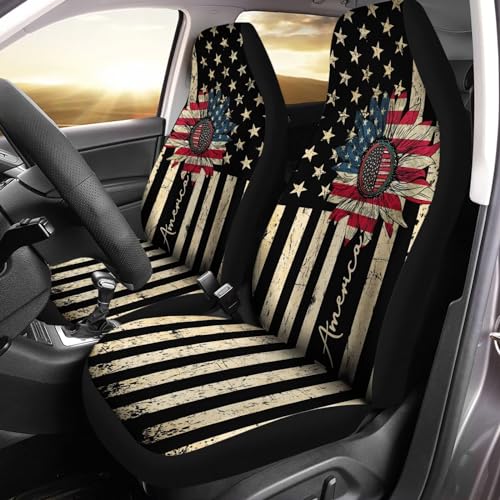 Housse de sieges auto resistantes a la salete motif retro quatre saisons