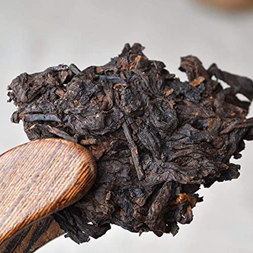Té chino de Pu'er 357 g ï¼0.787LB) Té maduro de Puer Té negro Tesoros de Té de Pu'er Té de árboles viejos Té Pu erh Cuidado de la salud Té de Pu erh Comida verde - Imagen 5