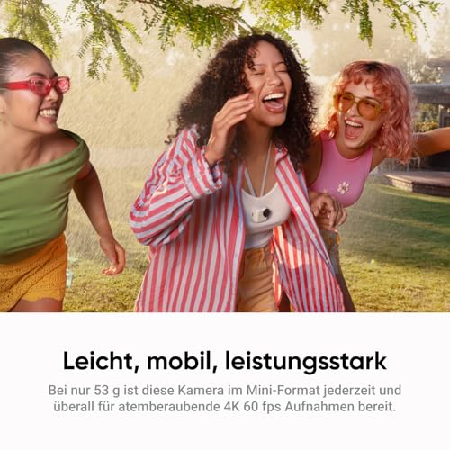Insta360 GO Ultra Vlogger-Bundle Polarweiß - Freihändige 4K Vlogging-Kamera – Ansicht 4