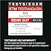 AEG Induktionskochfeld 60cm, Made in Germany, 4 Flex-Kochzonen mit Kratzresistenter SaphirMatt-Oberfläche, SenseBoil verhindert Überkochen, Bridge-Kombination 2er Zonen, Hob²Hood, TI64IB1FIZ