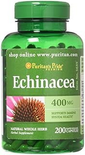 Echinacea 400 mg for Immune Health by Puritan's Pride to Support Immune System