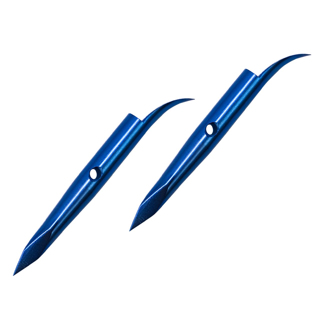 ①骨角製銛 Amazon | NoA 64チタン チョッキ 銛 先 「Blue」 1本～5本 魚
