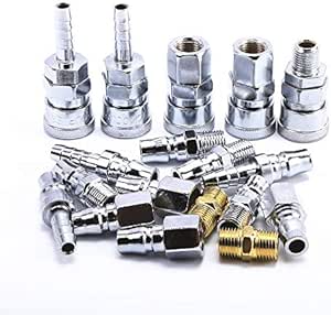 Jeu De 4 Raccords Pneumatiques Rapides ADEGSO