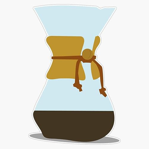 LAD Studio Chemex - Adhesivo decorativo para parachoques (5.0 in)