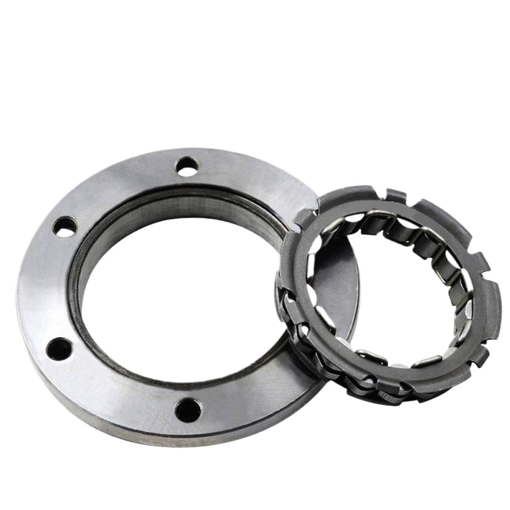 Starter Clutch Bearing Gear Assembly Compatible with KLX250SF KLX250SR KLX300 KLX300R BR250 Z250SL BX250(Clutch and Bearing)