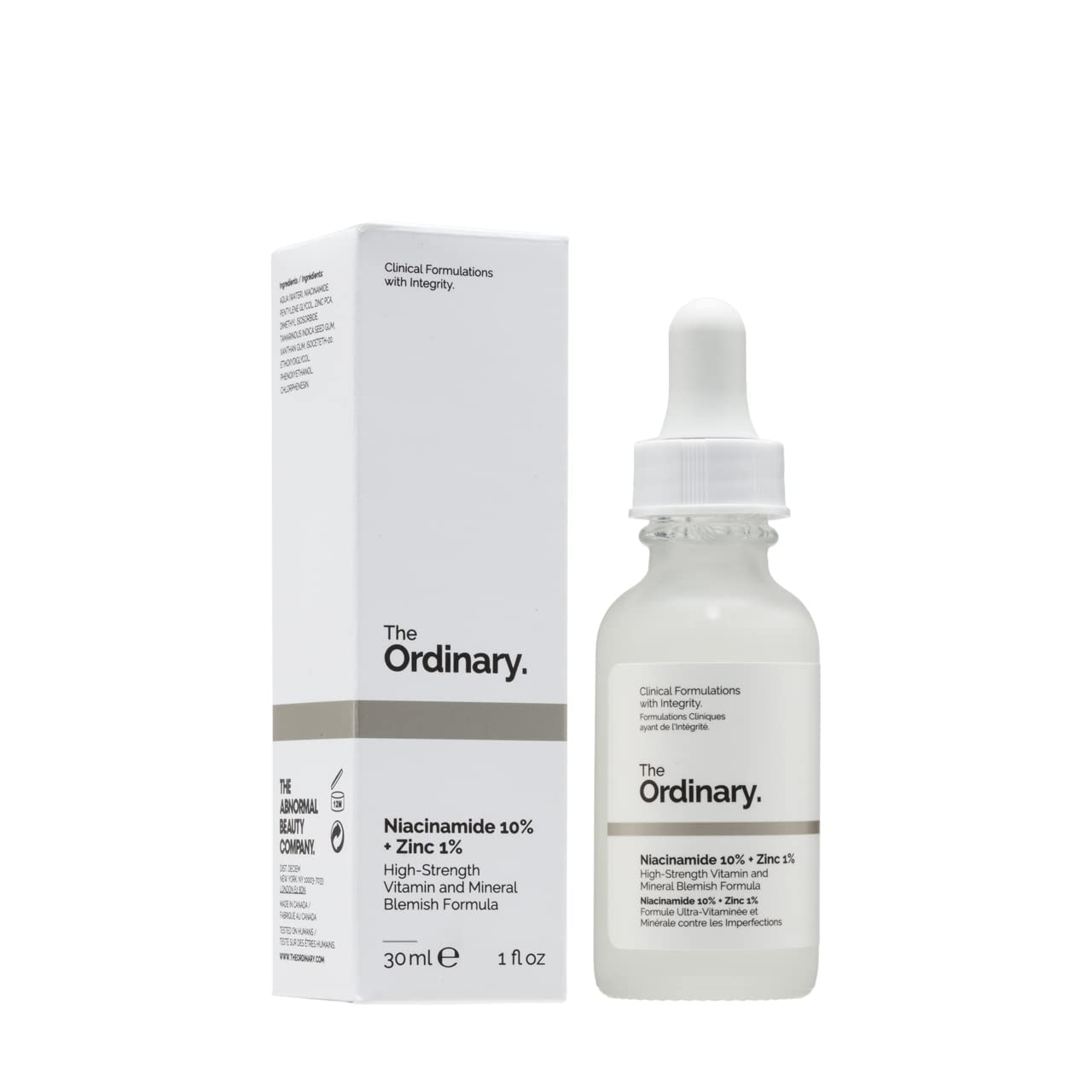 Buy The Ordinary Niacinamide 10 + Zinc 1 30ml + Peeling Solution 30ml