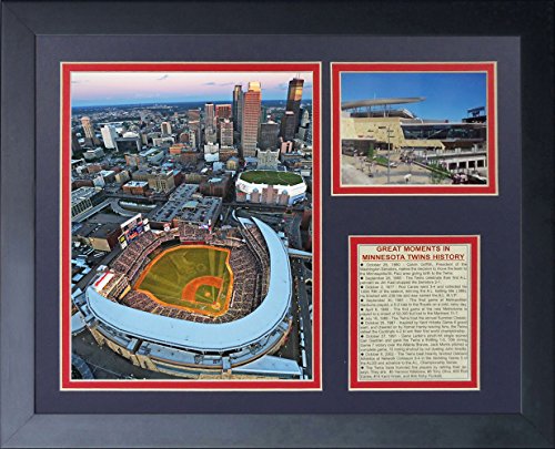 Legends Never Die "Minnesota Twins Target Field" Framed Photo Collage, 11 x 14-Inch