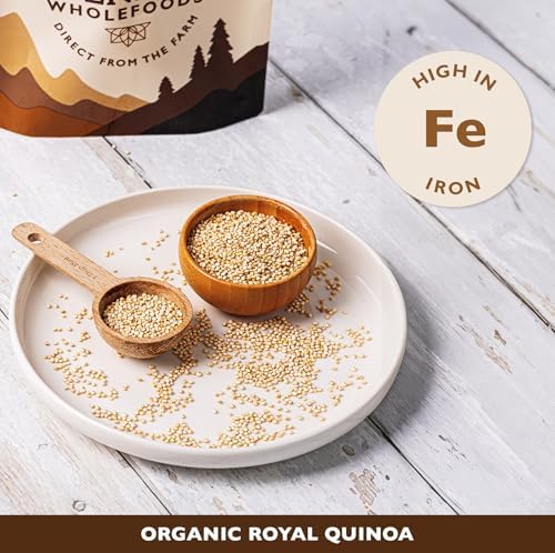 Organic Raw Royal Quinoa Grain - 1.8kg by Sevenhills Wholefoods - Image 2
