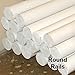 Platinum Jumps 10ft Bundle/3 Center Colored Round Rails White/Purple/White