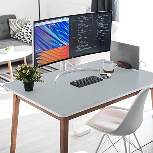 Reqfen Solid Grey Wallpaper Self-Adhesive Contact Paper Peel And Stick Wallpaper 15.7”X 118” Matte Grey Textured Vinyl Film Removable Thicken Paper For Cabinet Shelf Liner Wall Backdrop #TOP3