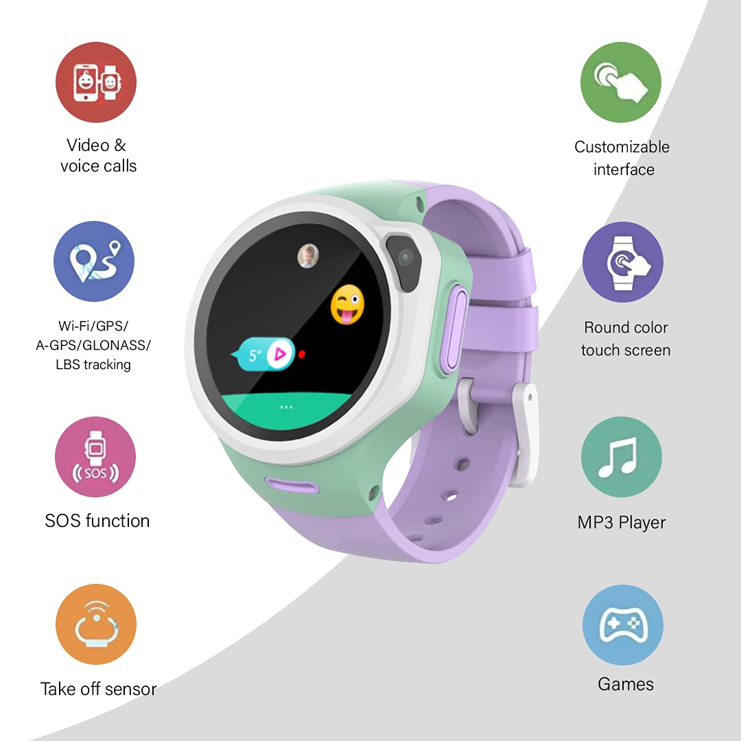 Fun and Colorful Smartwatch for Boys
