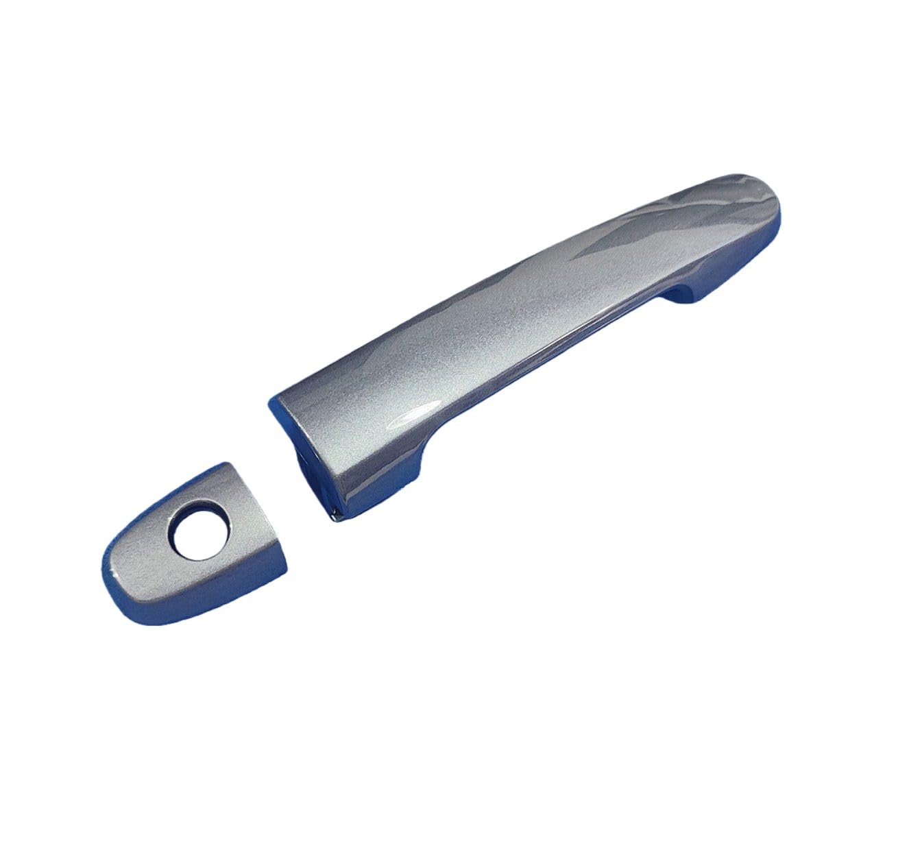 HIIAW Car Door Handle Cover Trim Starry Grey with Hole Exterior Door Handle for Camry 02-06 for Corolla for Avensis for Aygo for Highlander for Matrix for Kuang
