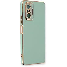 Microsonic Xiaomi Redmi Note 10 Pro Max i in K l f Olive Plated Ye il [Redmi Note 10 Pro Max ile Uyumlu K l f - Ye il]