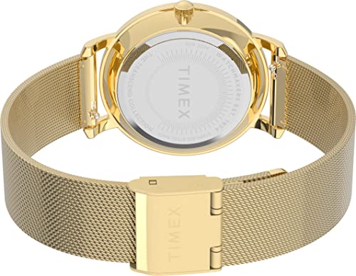 Image of Timex Transcend 34mm Women's Analog Watch | Stylish Modern Design