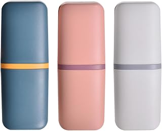 miaomiao Zahnbürstenetui 3er Set, 3 Farben