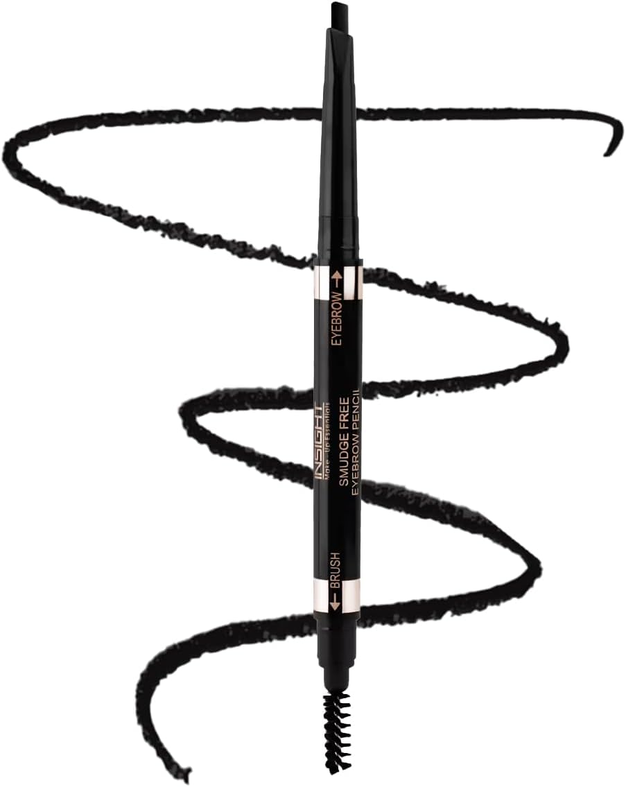 INSIGHT COSMETICS SMUDGE FREE EYEBROW PENCIL (Black)