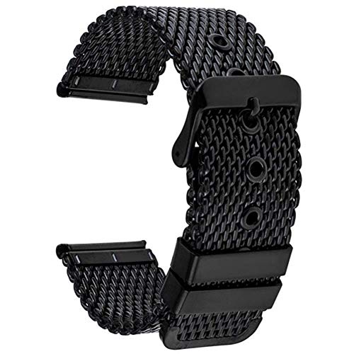 Bracelet montre acier inoxydable 24 mm LMMSHA avec sangle band outil de remplacement