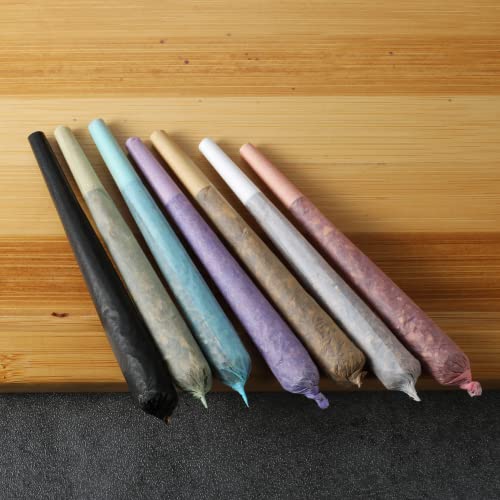 Colorful Pre Rolled Cones | Colorful Rolling Papers |100 Pack（4.2inches/108mm) Colorful King Size Pr