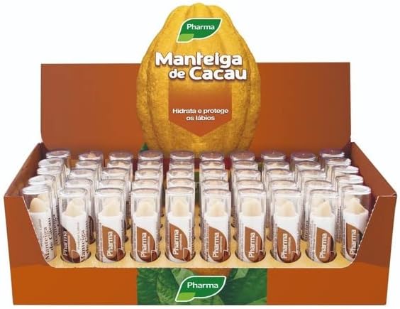 Manteiga de Cacau Protetor Lábios com 50 unidades 3,5G PHARMA