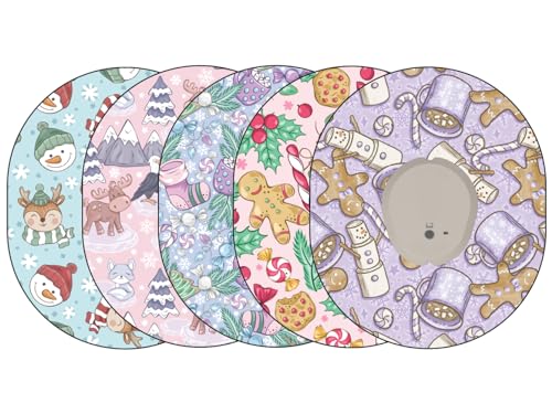 Glucomart Dexcom G7 Adhesive Patches No-Lift Woven Dexcom G7 Tape Kids Dexcom Overpatch 5-Pack Waterproof Dexcom Patches Dexcom Tape Dexcom G7 Accessories Overlay Patch CGM Patch CGM Tape